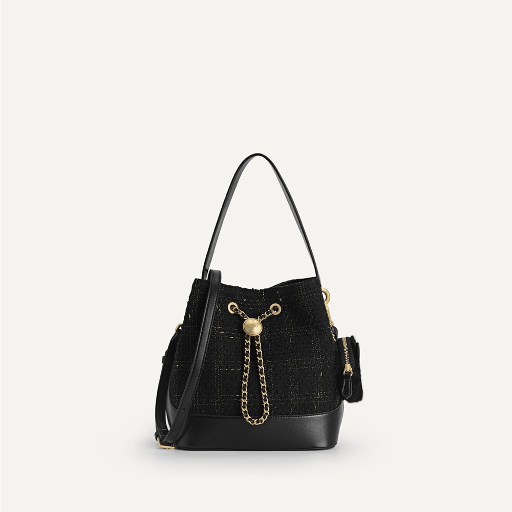 PEDRO TWEED BUCKET BAG